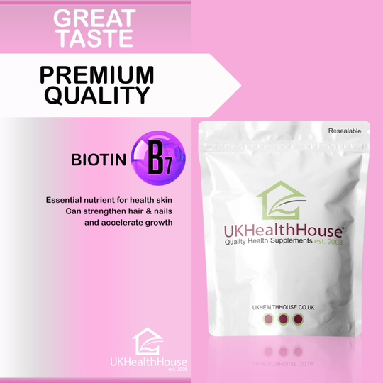 (Biotin Tablets | 90 x 10mg | Vitamin for Hair Growth & Strong Nails 10,000mcg) Biotin Tablets | 10mg | Vitamins 10,000mcg