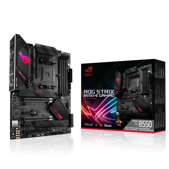 ASUS ROG STRIX B550-E GAMING WiFi DDR4 ATX Motherboard