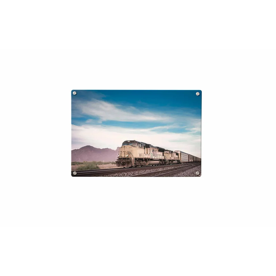 Railway Magnetic Wall Mounted Photo Memo Board