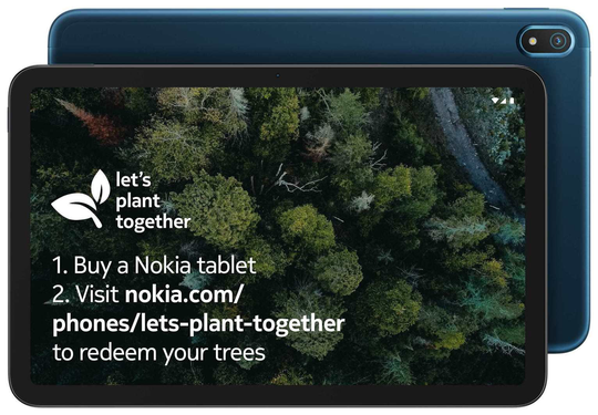 Nokia T20 10.4 Inch 64GB Wi-Fi Tablet - Blue