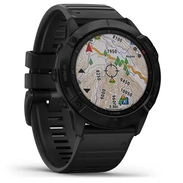 Garmin Fenix 6X Pro GPS Smartwatch - 51mm - Black / Black