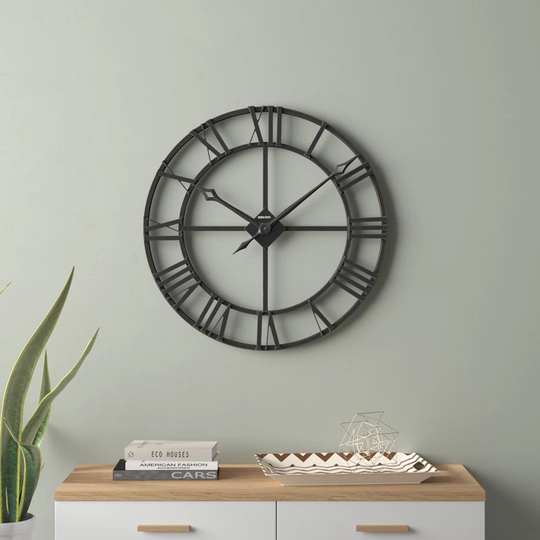 Oversized Lacy 81.28cm Wall Clock