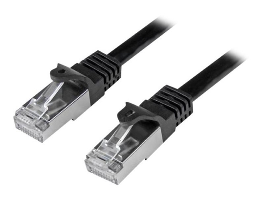 Startech.com 0.5m Black Cat6 Shielded (SFTP) Patch Cable