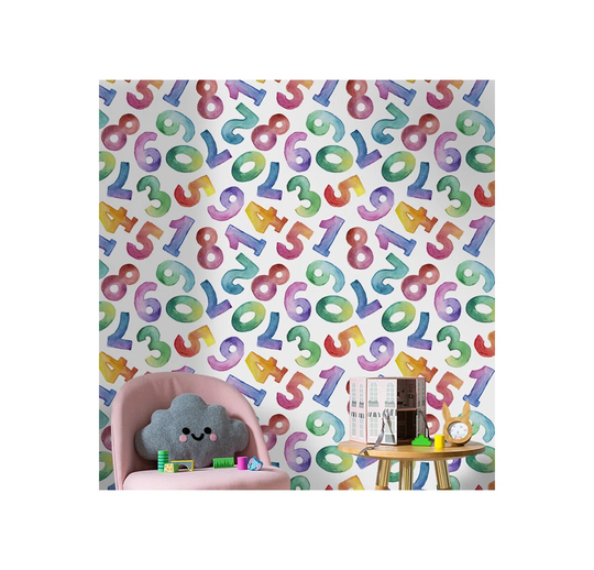 Barney Numbers Wallpaper