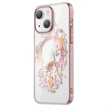 Kingxbar Myth Series iPhone 14 Case - Pink Deer