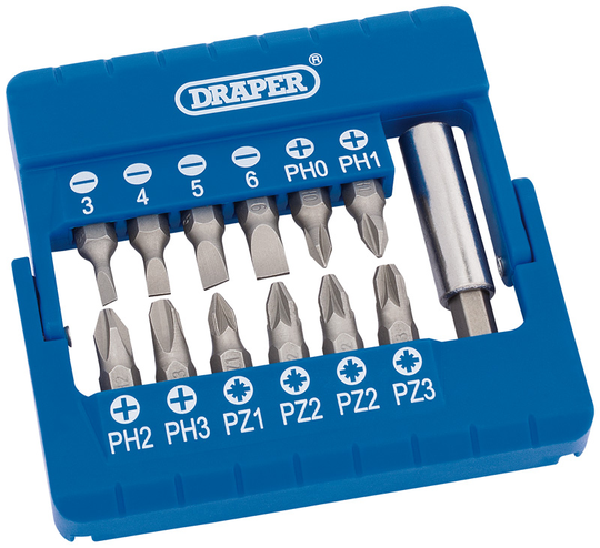 Draper Magnetic Bit Holder Set (13 Piece) MBH13 82392