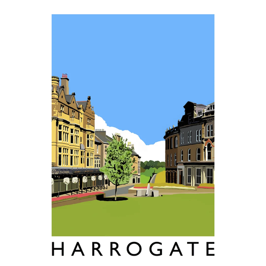 Harrogate 4 by Richard O'Neil - Graphic Art Print on Paper