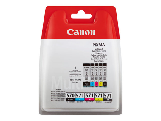 Canon Multipack PGI-570/ CLI-571 Ink Cartridges