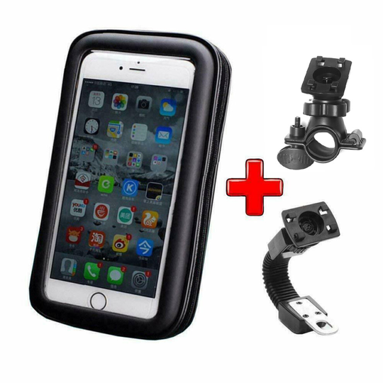 Waterproof Motorcycle Motorbike Scooter Mobile Phone Holder Bag Case