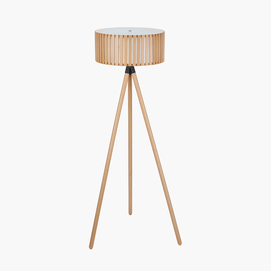 Castro 152Cm Brown Tripod Floor Lamp