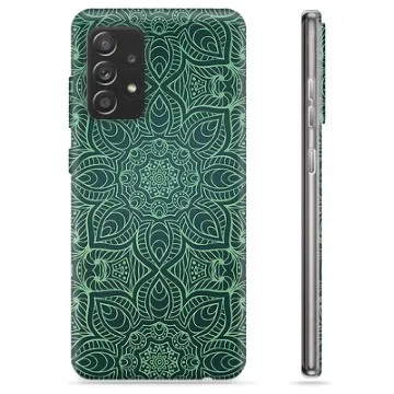 Samsung Galaxy A52 5G, Galaxy A52s TPU Case - Green Mandala