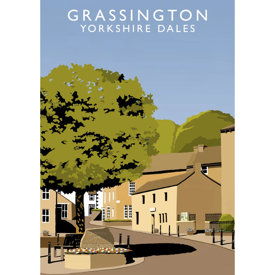 'Grassington 2' Graphic Art