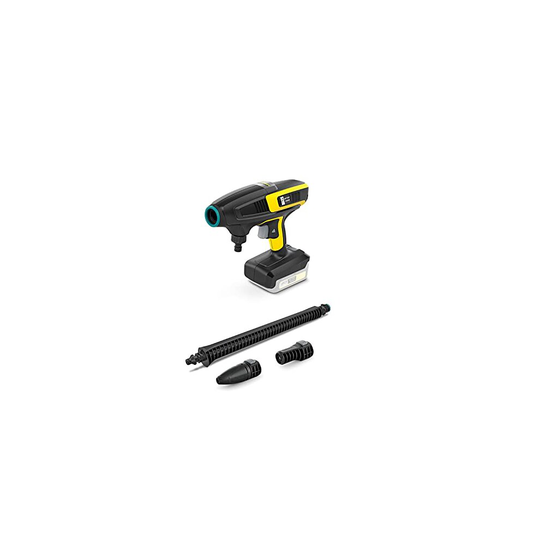 Kärcher 18V Cordless Cleaning Gun KHB 6 Battery, Pressure: 24 Bar, Flat and Rotating Jet Nozzle, A3/4" Adapter, Weight: 1.3 kg, Compatible with K