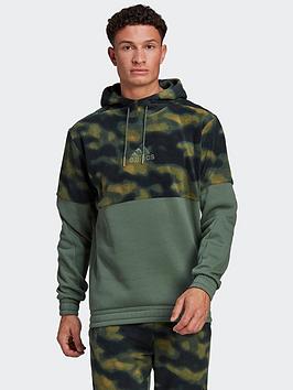 Adidas Polar Fleece Nature Hoodie - Green
