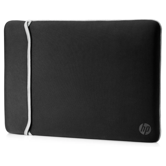 HP 35.56 cm (14" ) Neoprene Reversible Sleeve - Black/Silver