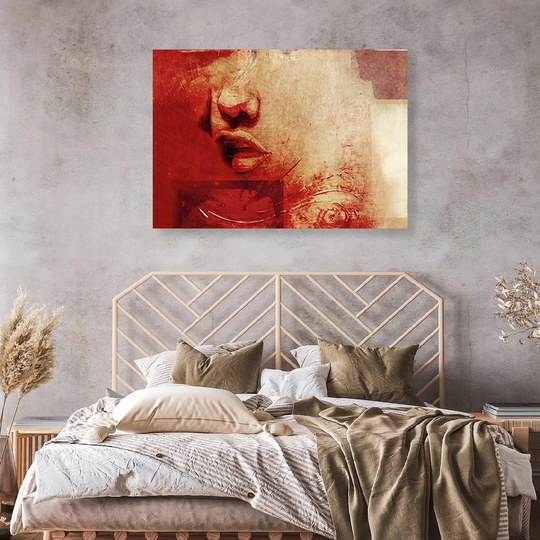 Canvas Print, Red Abstractions 16712