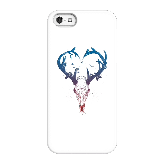 Balazs Solti Antlers Phone Case for iPhone and Android - iPhone 5/5s - Snap Case - Matte
