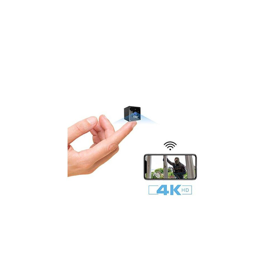 Spy Camera,KEAN 4K HD Mini WiFi Wireless Hidden Camera Smallest Security Cameras with App Micro Nanny Cam Night Vision Motion Activated Alerts Secre