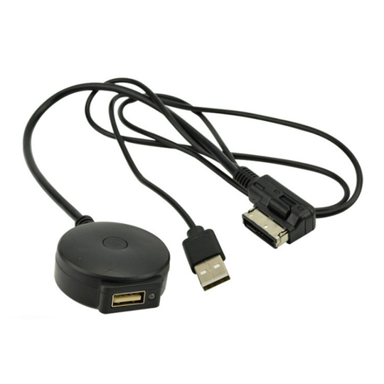 For Audi VW Bluetooth Music Streaming Adapter Media Interface Cable MMI 2G Lead