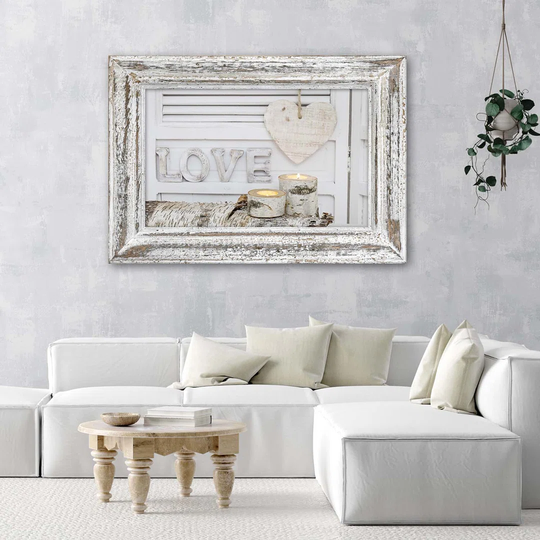 Canvas Print, Gray Quotes
