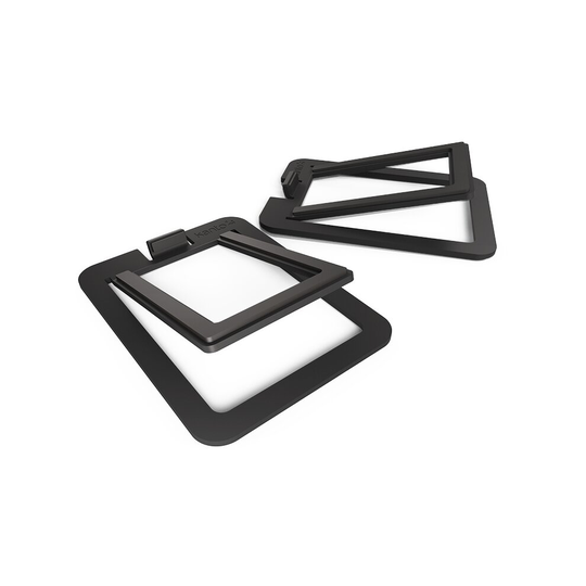 (Black) Kanto S2 Small Desktop Speaker Stands