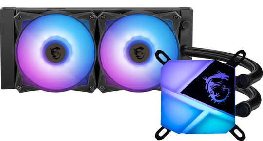 MSI MAG CORELIQUID C240 CPU AIO Liquid Cooler for Intel, AMD and LGA1700 Ready