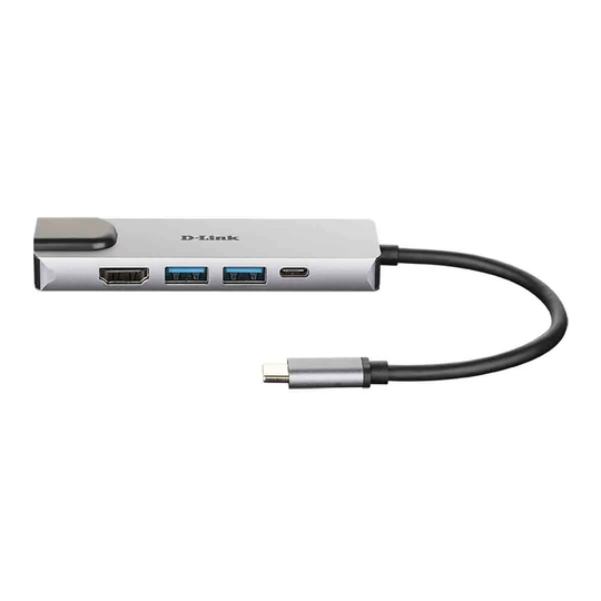 D-link 5-in-1 Usb-c Hub With Hdmi/Ethernet And Power Delivery