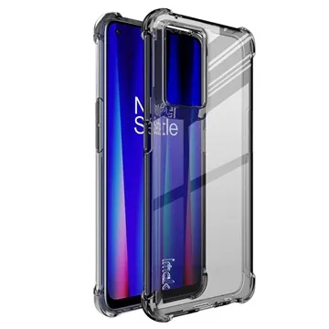 Imak Anti-scratch OnePlus Nord CE 2 5G TPU Cover with Screen Protector - Black / Clear
