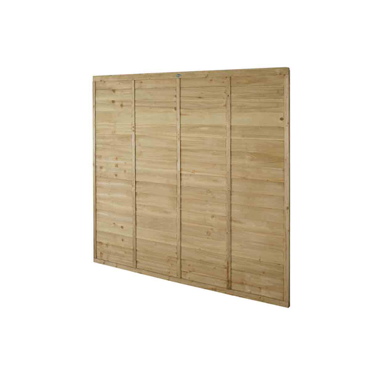 Forest Garden 6' x 6' (183 x 183cm) Pressure Treated Superlap Fence Panel