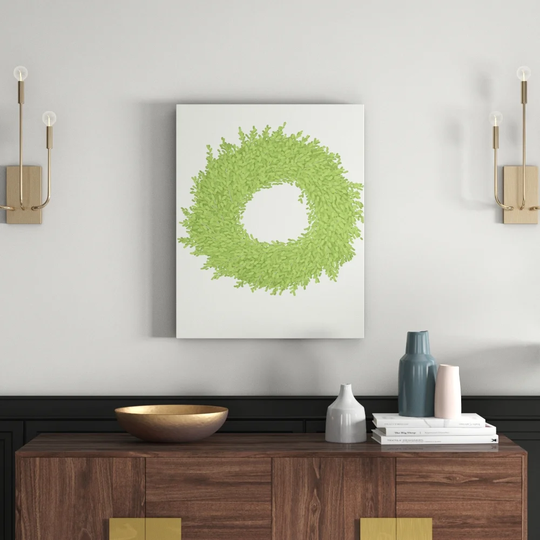 I Love You a Whole Lot by Brett Wilson - Wrapped Canvas Typography Print