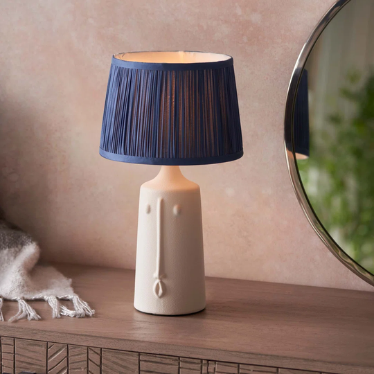 Deges 39Cm White Table Lamp