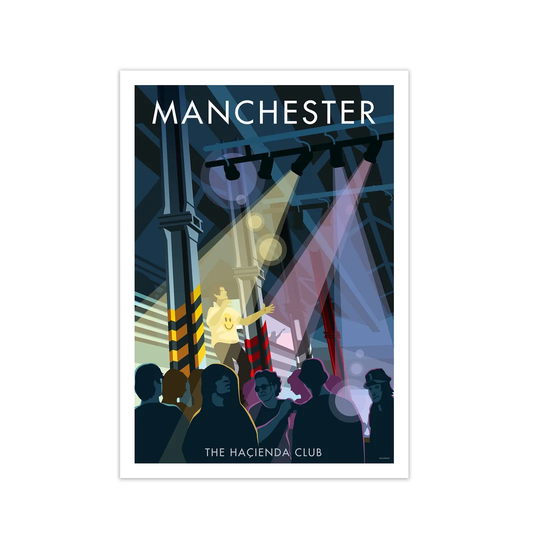 Manchester Hacienda by Stephen Millership - Graphic Art Print on Paper