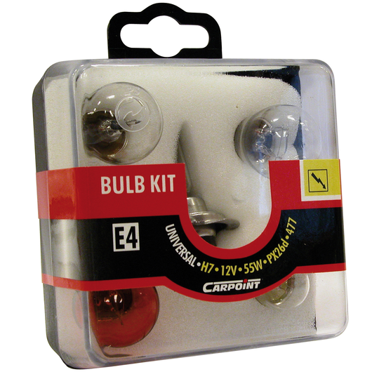 Carpoint spare bulb set light bulb set H7 55W orange 0725004