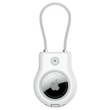 Belkin Apple AirTag Case with Wire Loop - White