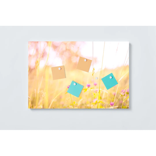 Meadow Magnetic Wall Mounted Cork Board