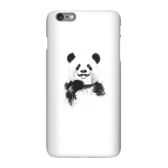 Balazs Solti Moustache And Panda Phone Case for iPhone and Android - iPhone 6 Plus - Snap Case - Gloss