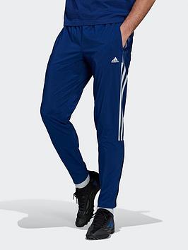 Adidas Real Madrid Woven Tracksuit Bottoms - Blue