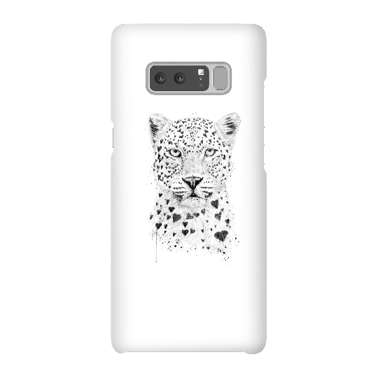 Balazs Solti Love Hearts Phone Case for iPhone and Android - Samsung Note 8 - Snap Case - Matte