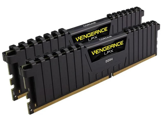 Corsair LPX 16GB (2 x 8GB) DDR4 3600 C18 (PC4-28800) 1.35V Desktop Memory - Black