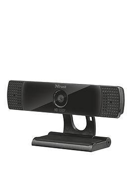 Trust Gxt1160 Vero Full Hd 1080P High Definition, Clear Webcam