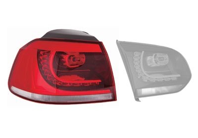Combination Tail Light 5765925 Van Wezel 5765925