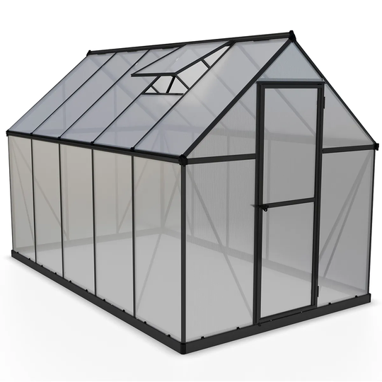 Palram - Canopia Canopia by Palram Mythos Greenhouse Grey - 6 x 10
