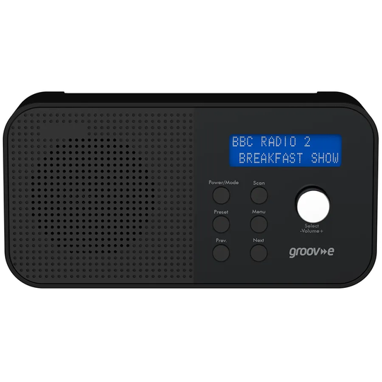 Groov-e Venice DAB Radio - Black