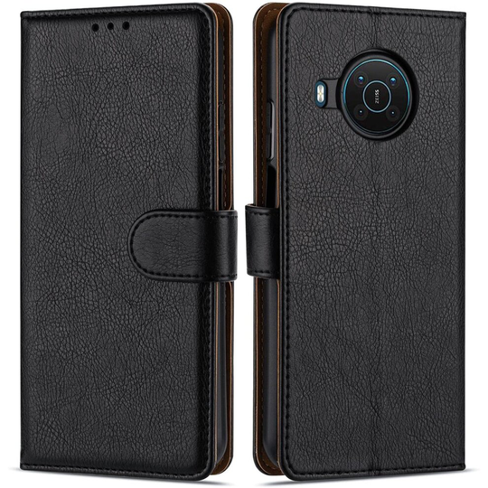 Case Collection Premium Leather Folio Cover for Nokia X10 / Nokia X20 Case Magnetic Closure Full Protection Book Design Wallet...