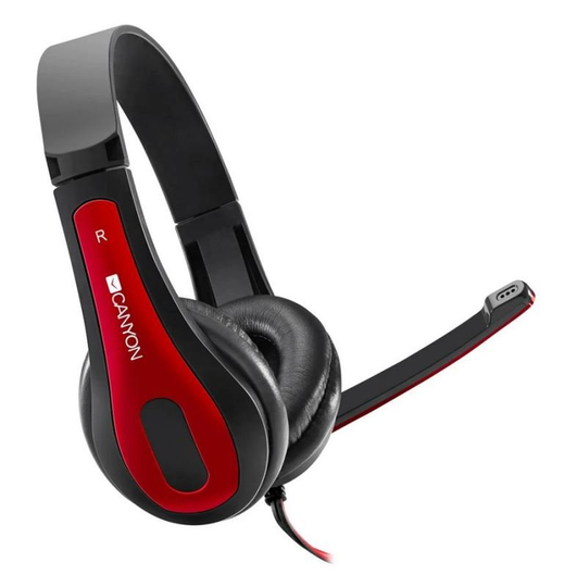 Canyon CNS-CHSC1BR Headset with Microphone 3.5mm