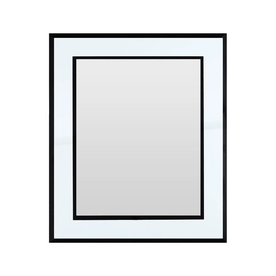 Premier Housewares Premiere Housewares 8 x 10" Photo Frame - Mirrored Black