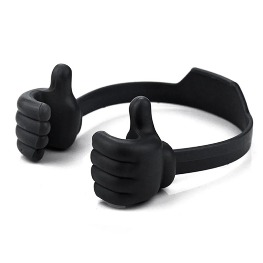 Thumbs Up Thumbs-Up Phone Or Tablet Holder - Black