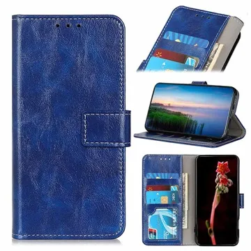 Huawei P Smart 2020 Wallet Case with Magnetic Closure - Blue