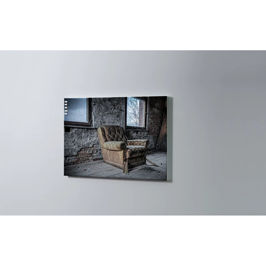 Abandoned Place Sofa Magnetic Wall Mounted Cork Board