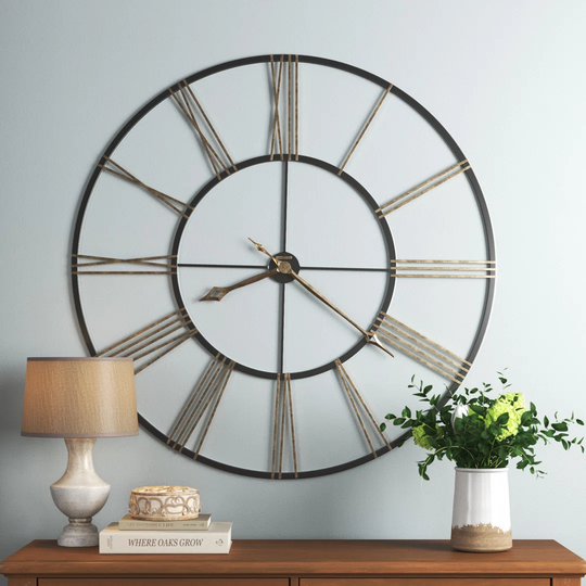 Oversized Postema 124.46cm Wall Clock